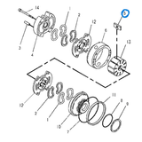 Caterpillar 0647311 VANE Set/KIT