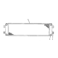 Core Oil Cooler 1W0289 1W-0289 for CAT 120G