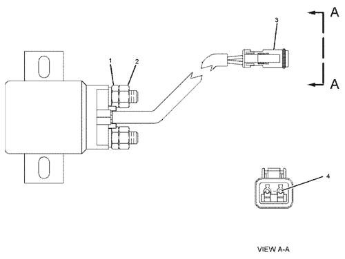 Magnetic Switch Relay 254-3783 for CAT 966G