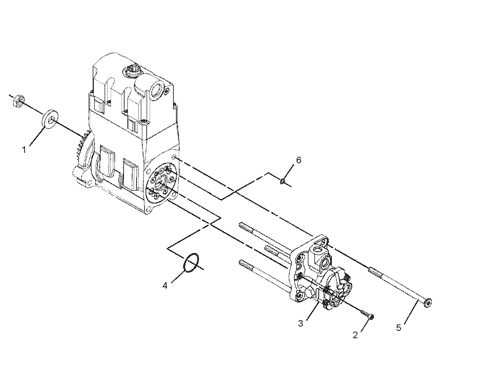 C7 Caterpillar Fuel Injector Pump 312-0677