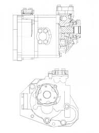 Transmission Gear Oil Pump 270-1763 2701763 for Caterpillar Track-Type Tractor D6T D7R II