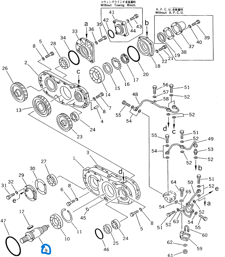 Shaft 154-01-12220 1540112220