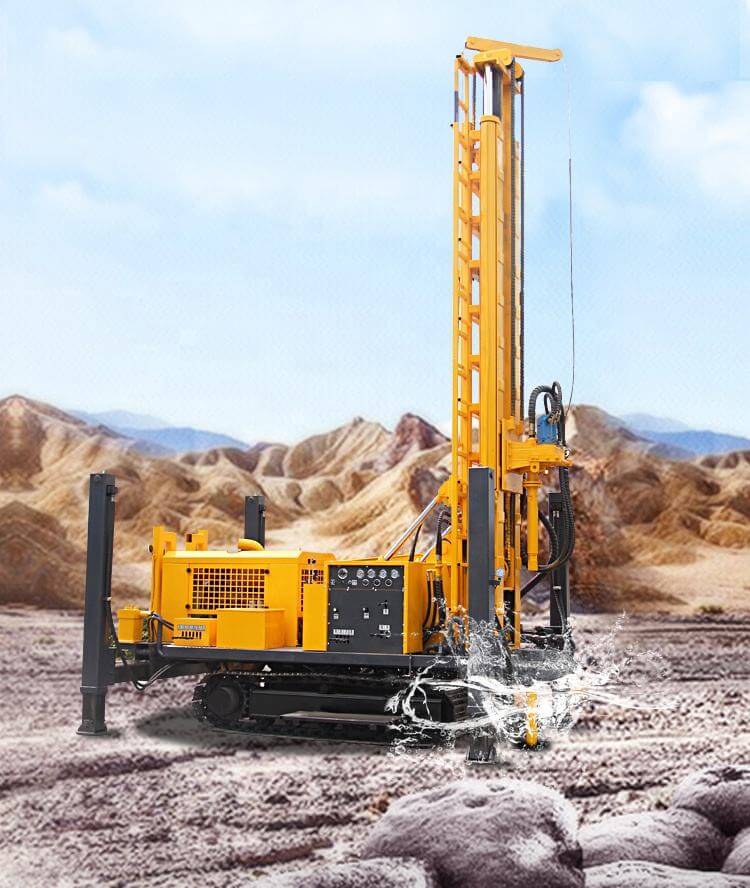 BCH-200 Portable Rock Drill Rig for Water Well & Mining