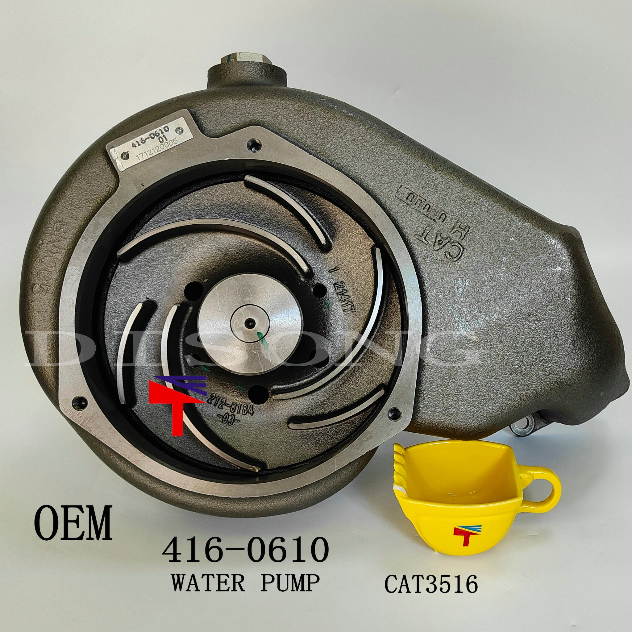 Water pump 212-8177 416-0610 for Caterpillar