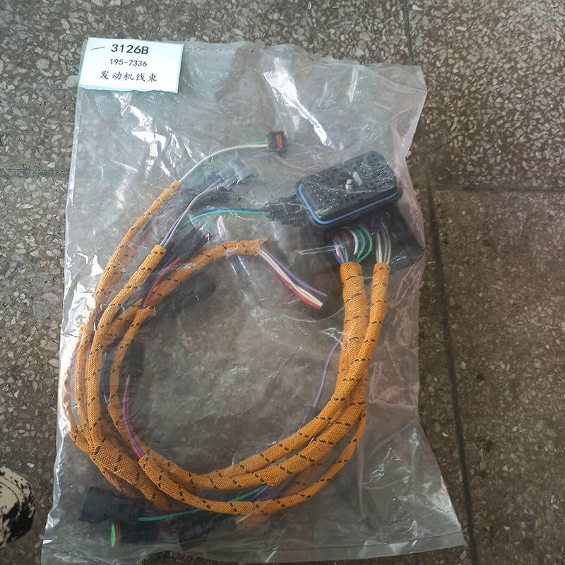 Premium Wiring Harness 195-7336 (1957336) for Caterpillar Engine 3126 | CAT 325C E325C Excavator