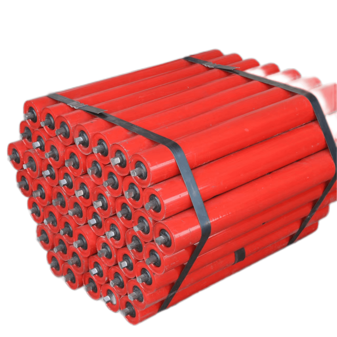 Extended Shaft Idler Roller for Coal Mine Conveyor