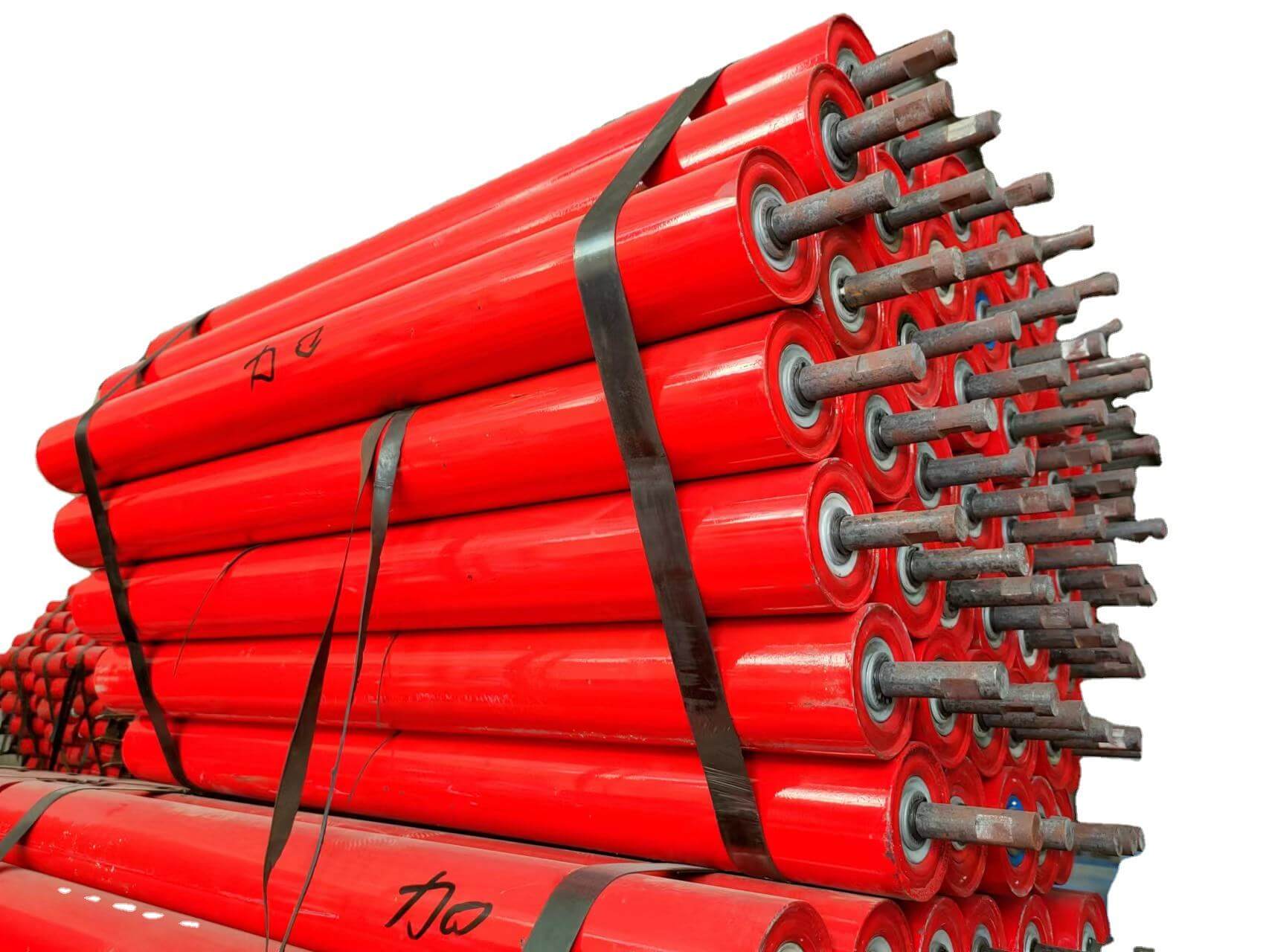 Extended Shaft Idler Roller for Coal Mine Conveyor