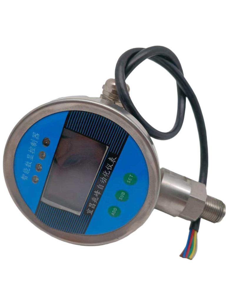 High-Accuracy Pressure Sensor Controller with OLED Display