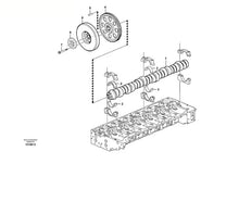 Load image into Gallery viewer, VOE15082307 - Camshaft for Volvo Articulated Haulers