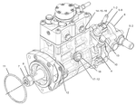 Fuel Injector Pump C6.6 Engine Injector Pump 317-8021 3178021 2641A312